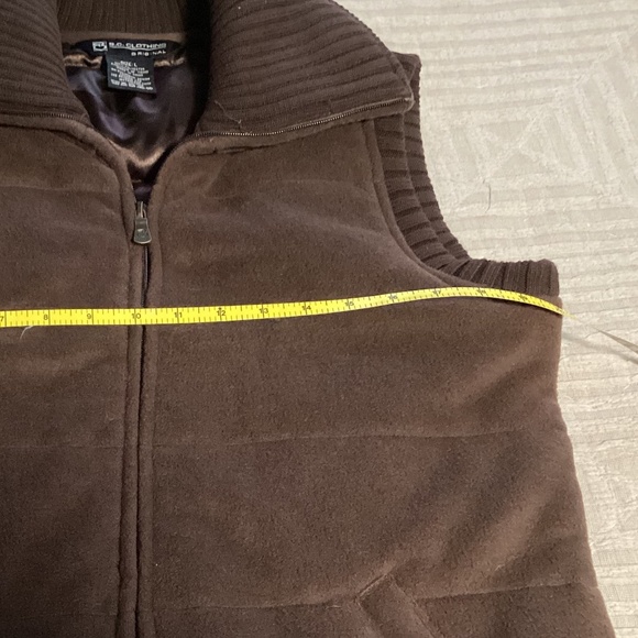 BC Clothing lined brown vest - Picture 5 of 7